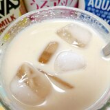 アイス☆美肌プロテインカフェオレ♪